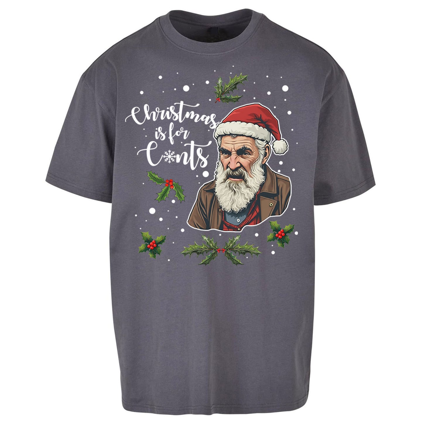 Jim Brassic Christmas Oversized T Shirt