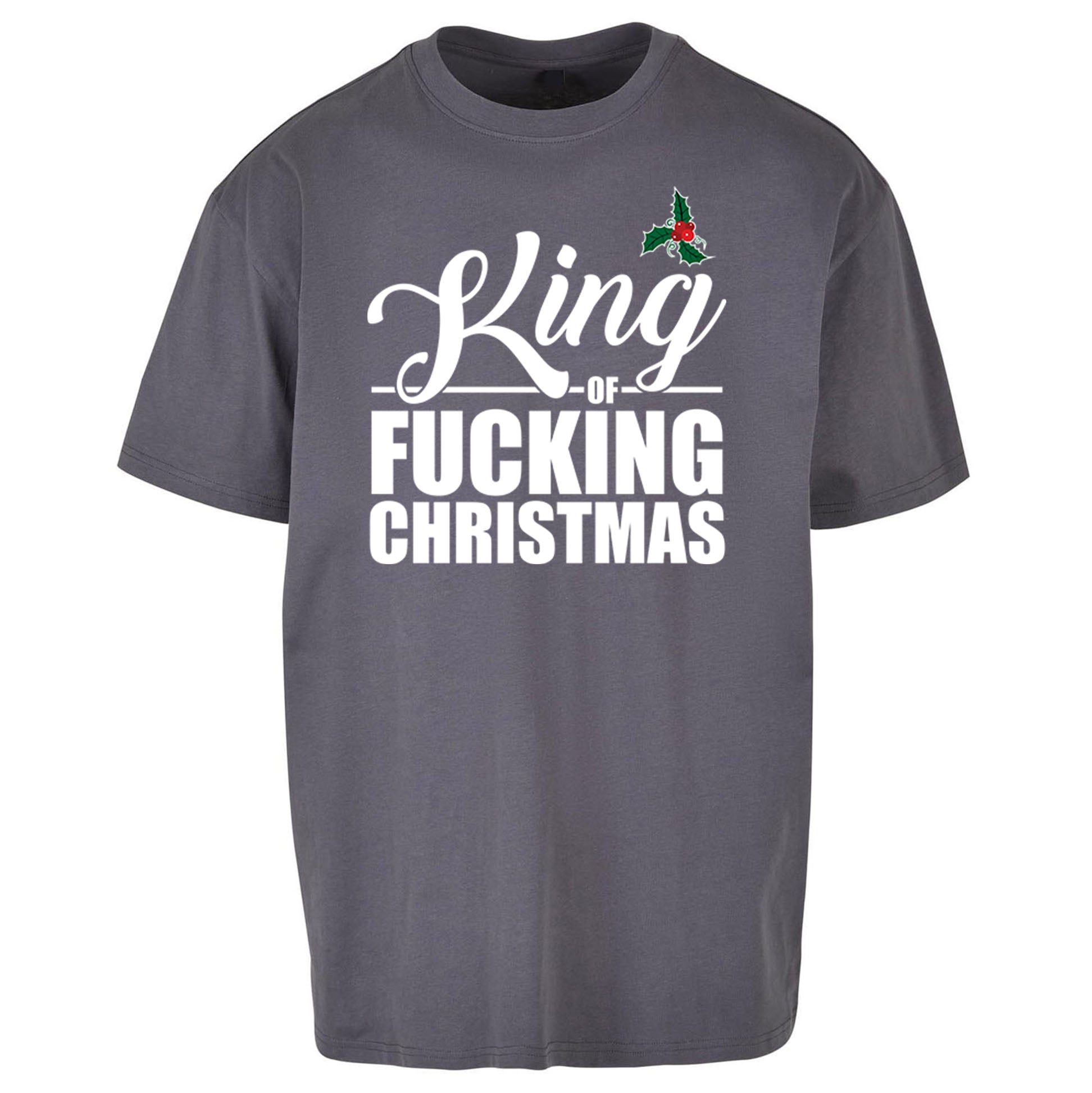 Naughty Christmas Oversized T Shirt