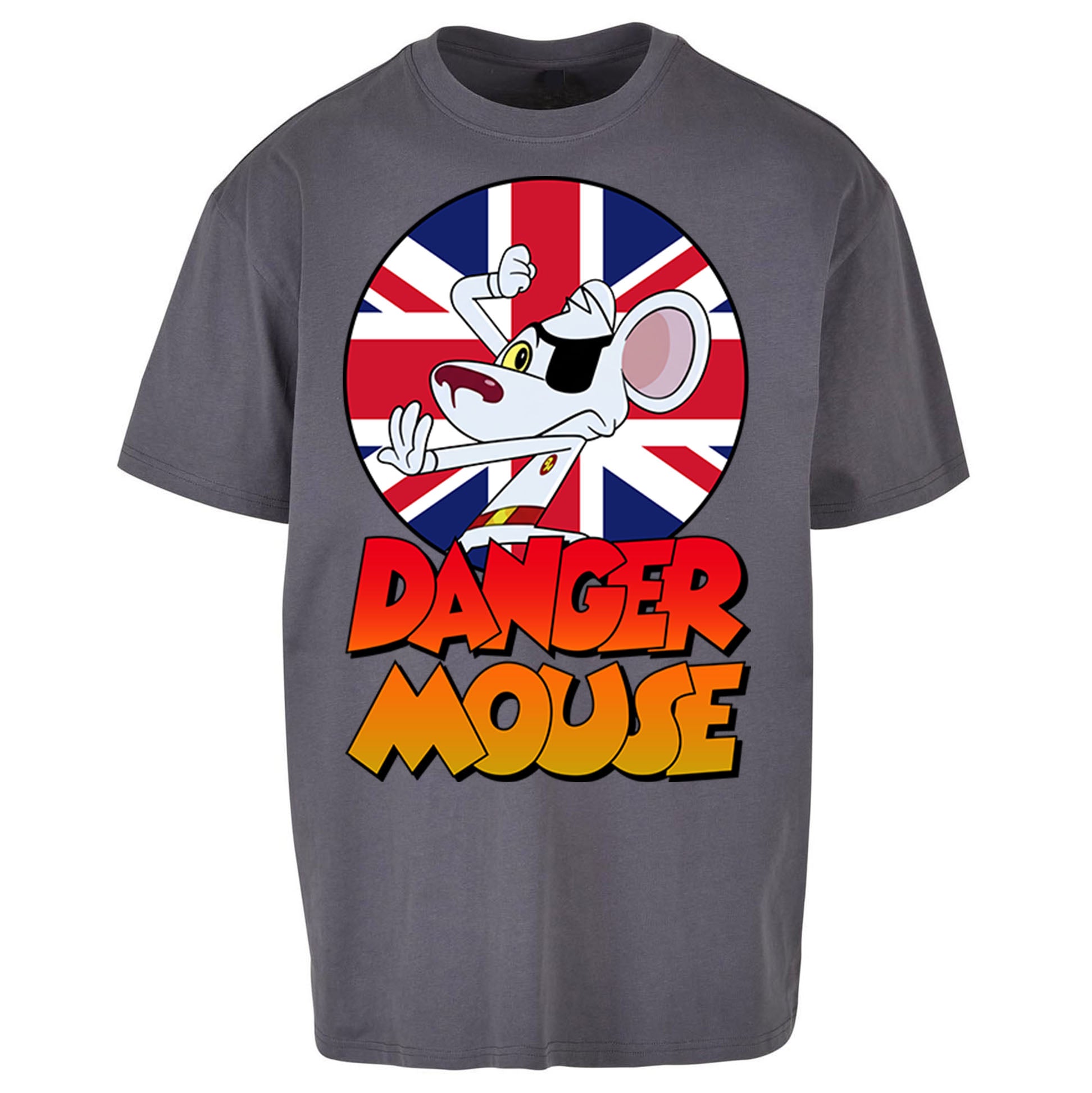 Danger Mouse Union Jack Oversized T Shirt