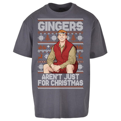 Angry Ginge Xmas Oversized T Shirt