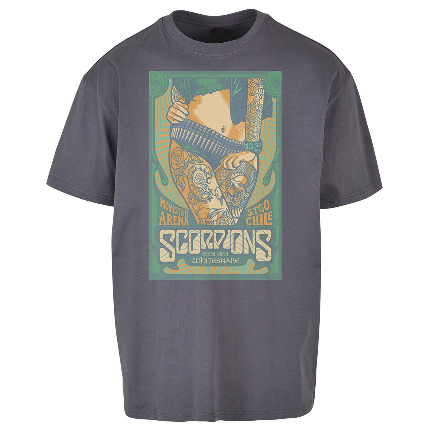 David Coverdale Oversized T Shirt