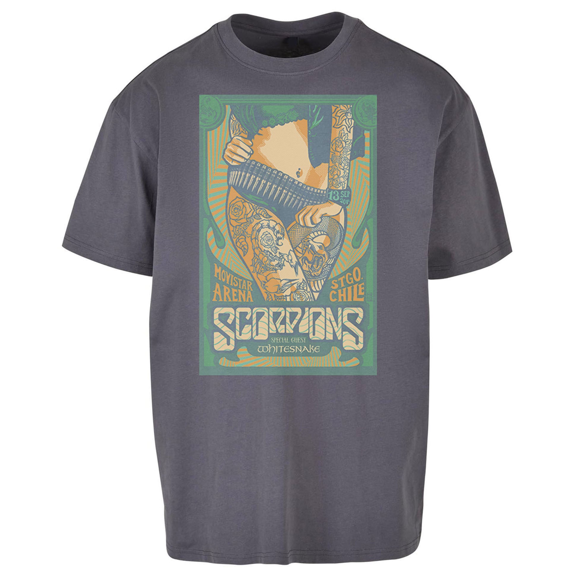 David Coverdale Oversized T Shirt