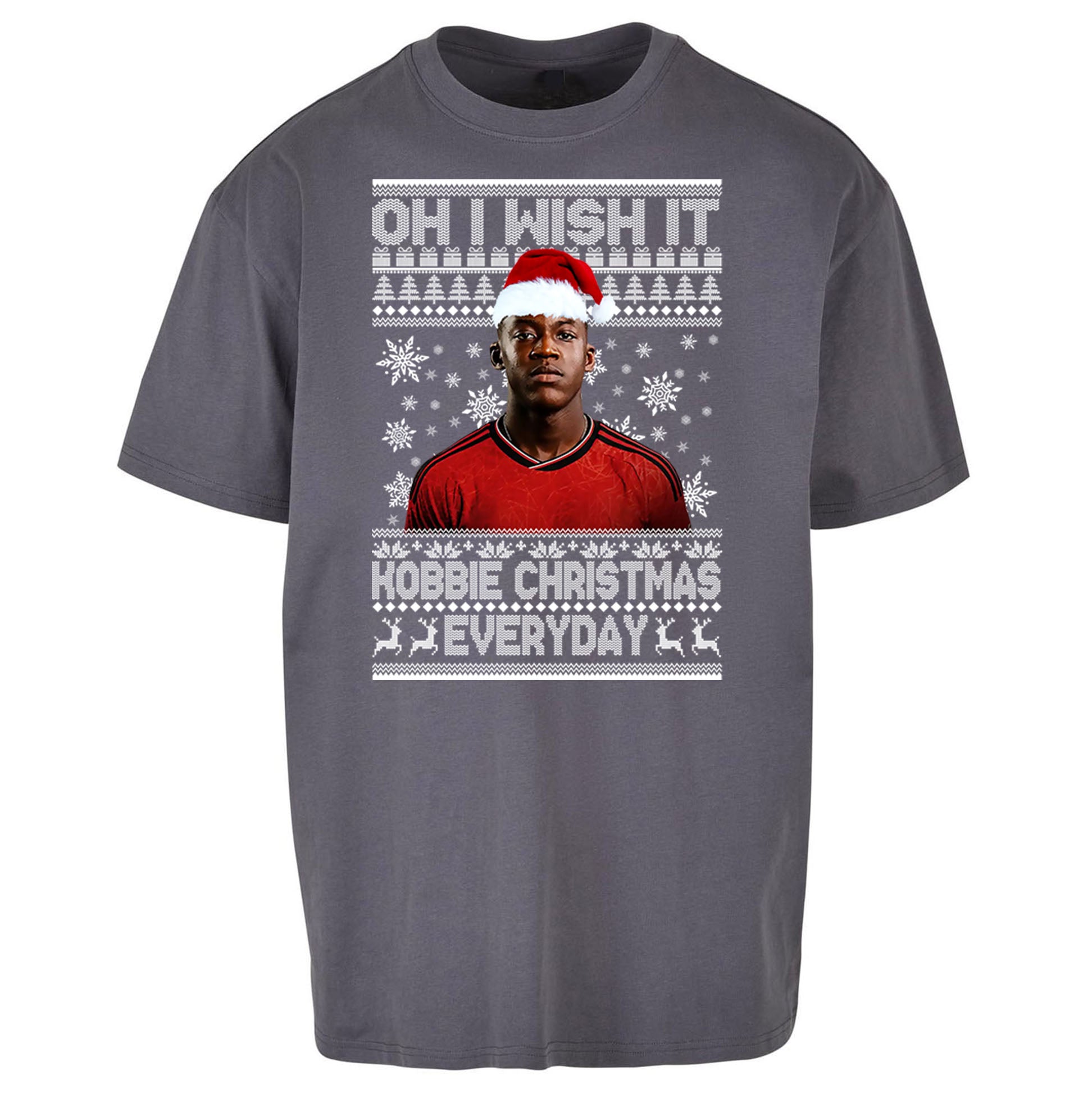 Kobbie Mainoo Christmas Oversized T Shirt