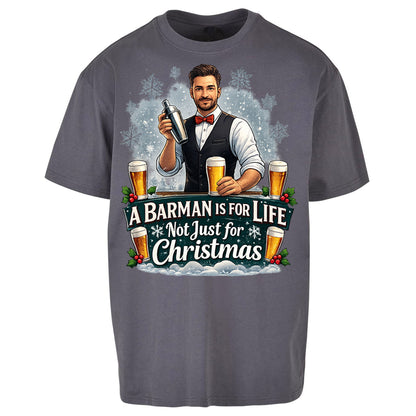 Barman Christmas Oversized T Shirt