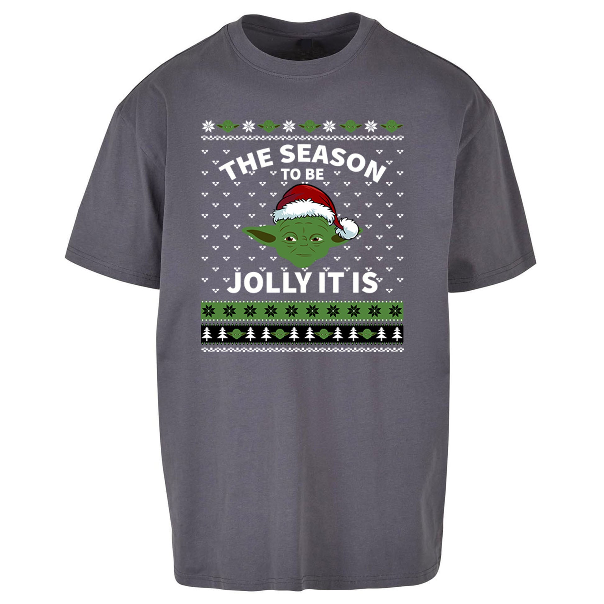 Yoda Christmas Oversized T Shirt