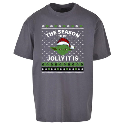 Yoda Christmas Oversized T Shirt