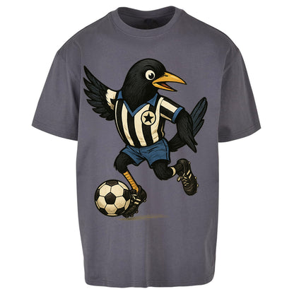 Retro Newcastle United Football Oversized T Shirt 