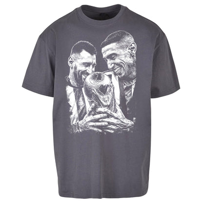Lionel Messi Angel Di Maria Oversized T Shirt