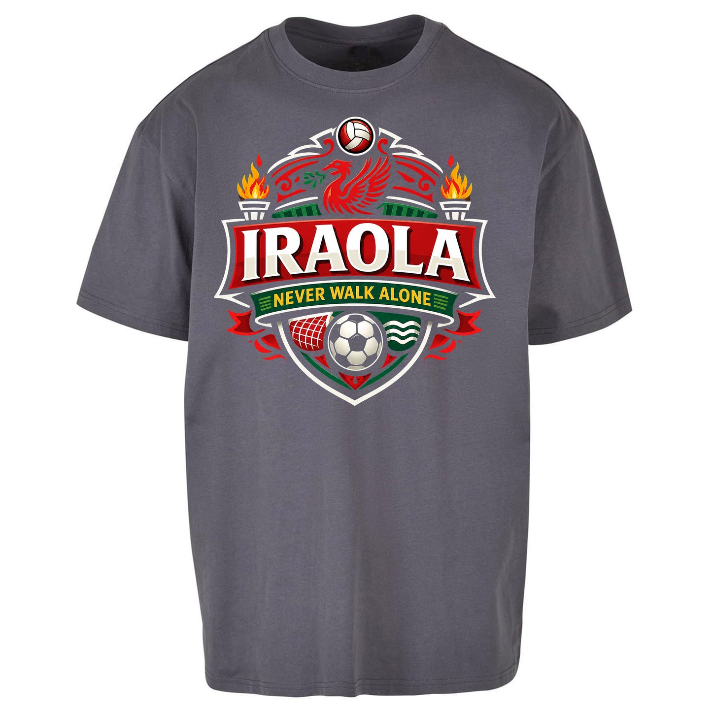 Andoni Iraola Never Walk Alone Oversized T Shirt