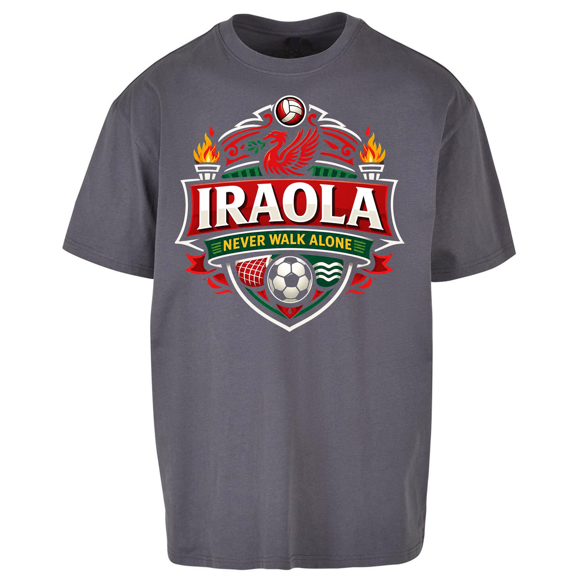 Andoni Iraola Never Walk Alone Oversized T Shirt
