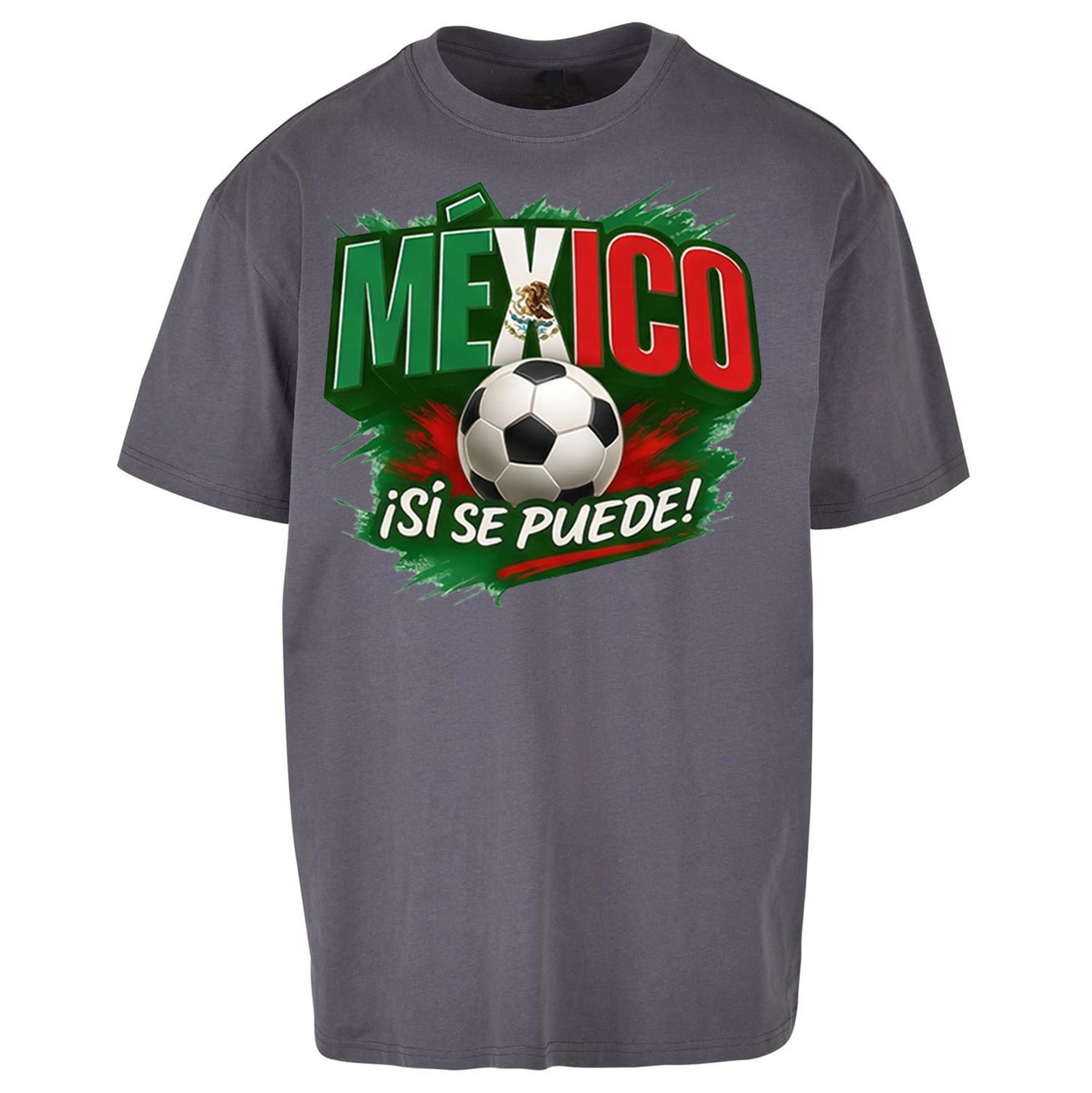 Mexico Retro World Cup Oversized T Shirt