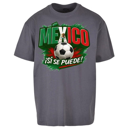 Mexico Retro World Cup Oversized T Shirt