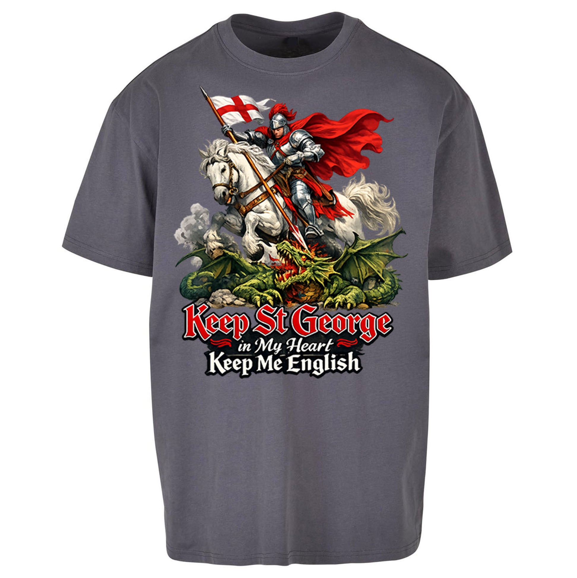St Georges Day Oversized T Shirt