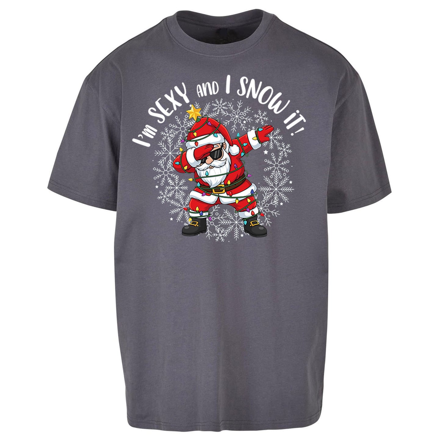 I Snow It Christmas Oversized T Shirt
