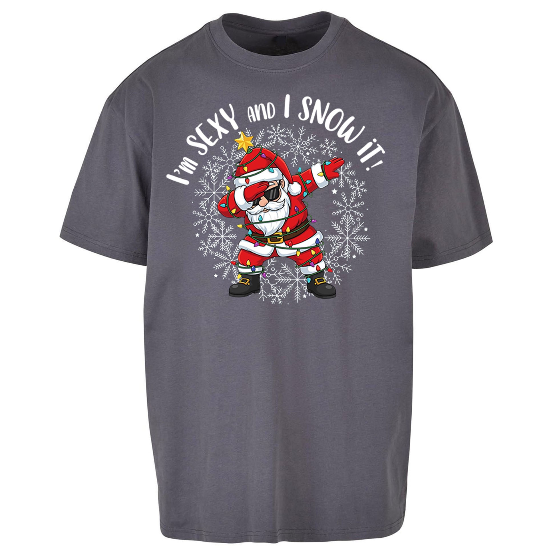 I Snow It Christmas Oversized T Shirt
