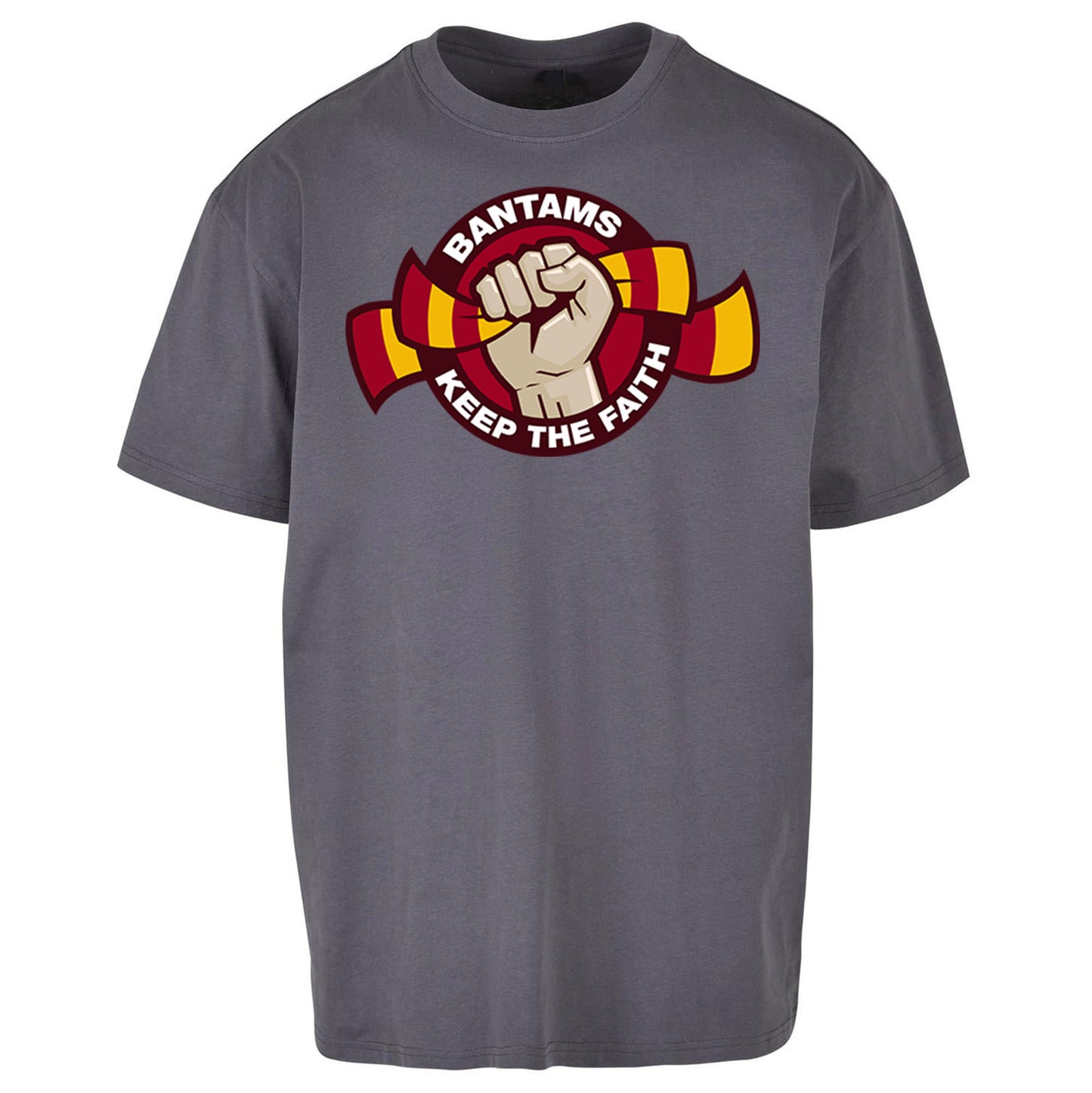 Bradford City Football Oversized T Shirt
