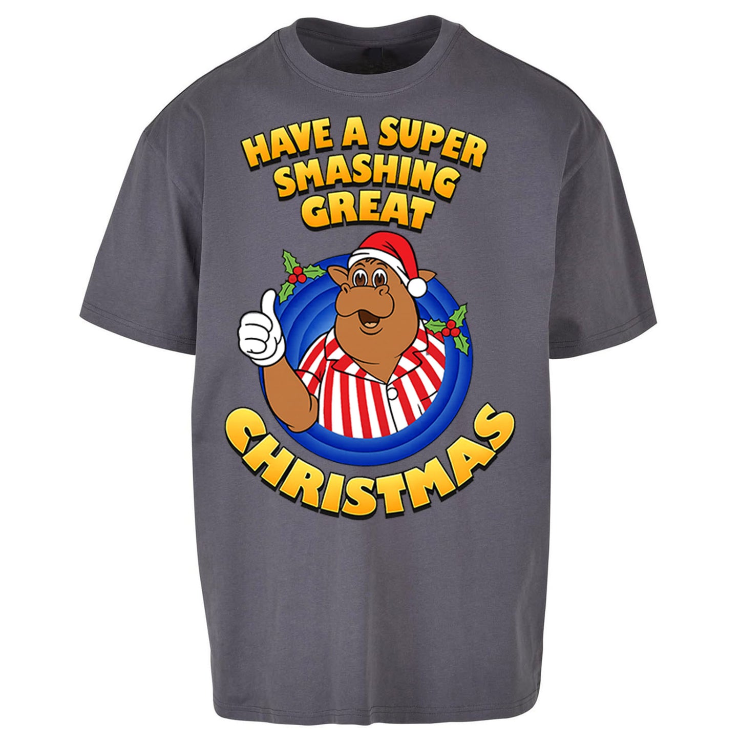Bullseye Christmas Oversized T Shirt