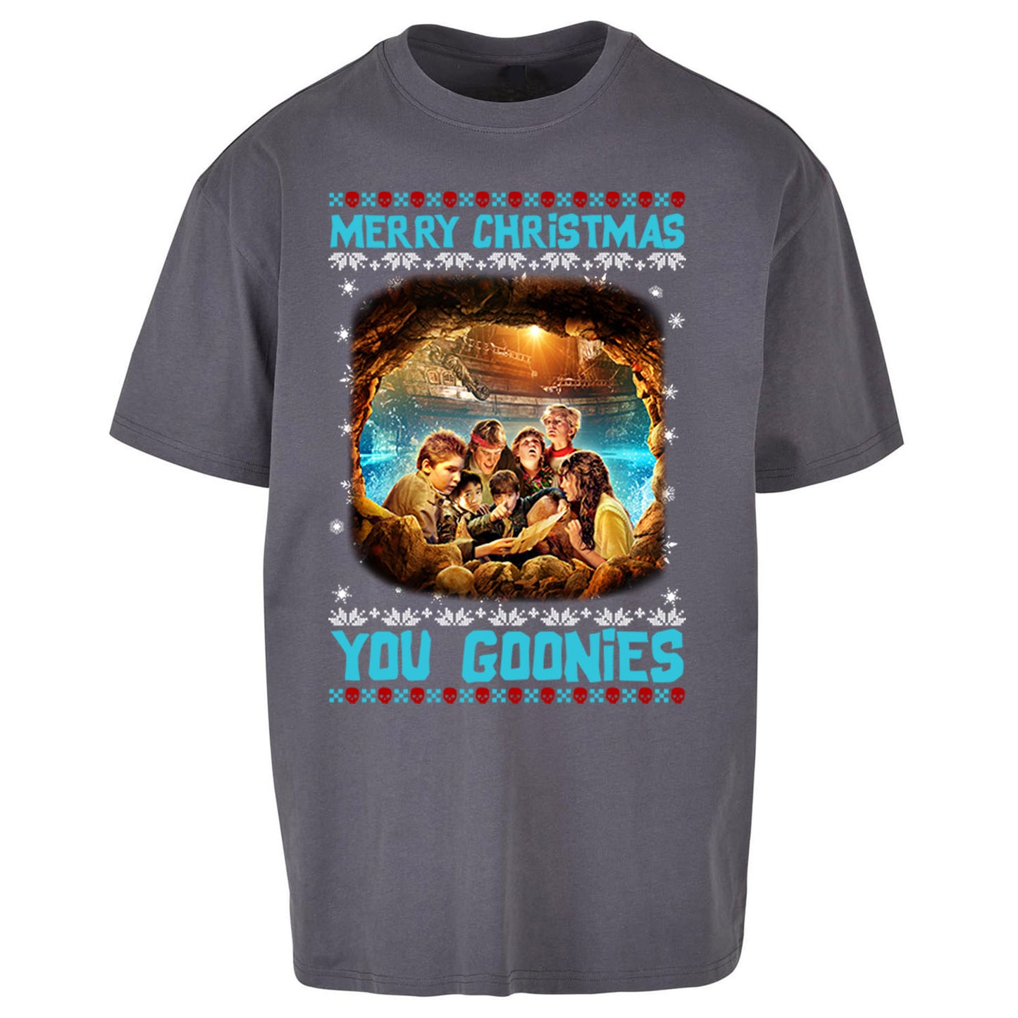 The Goonies Christmas Oversized T Shirt