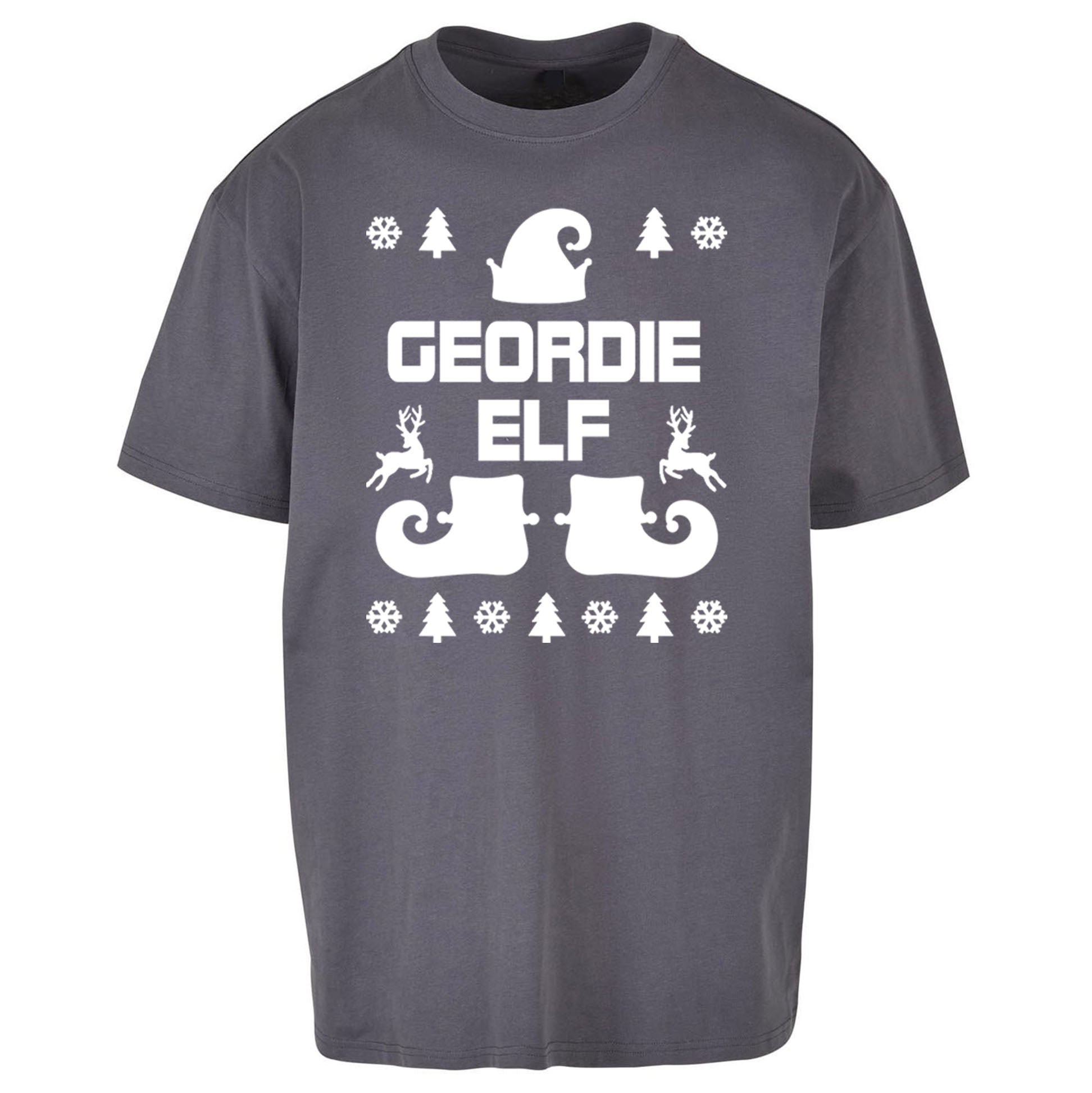 Geordie Christmas Oversized T Shirt