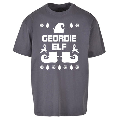 Geordie Christmas Oversized T Shirt