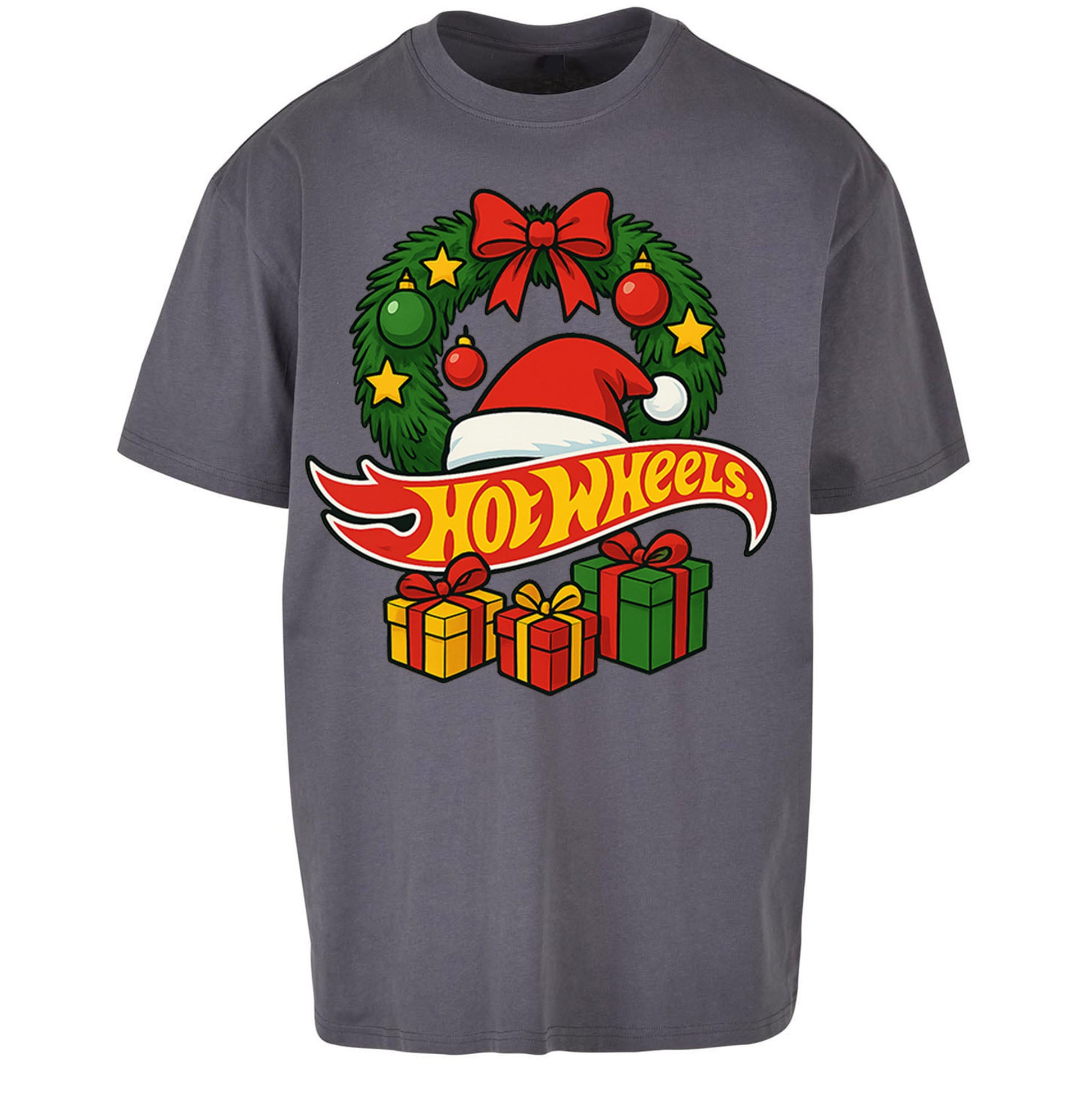 Hotwheels Christmas Oversized T Shirt