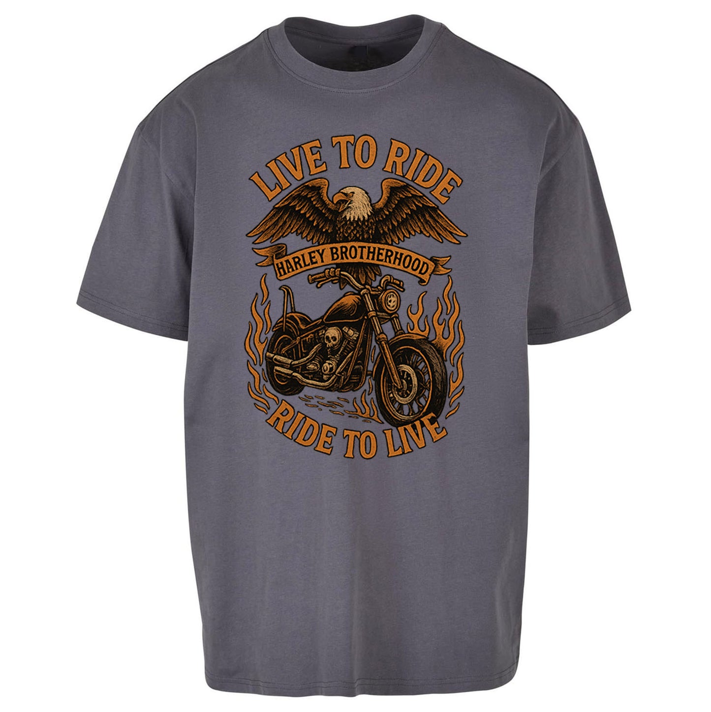 Harley Brotherhood Oversized T Shirt