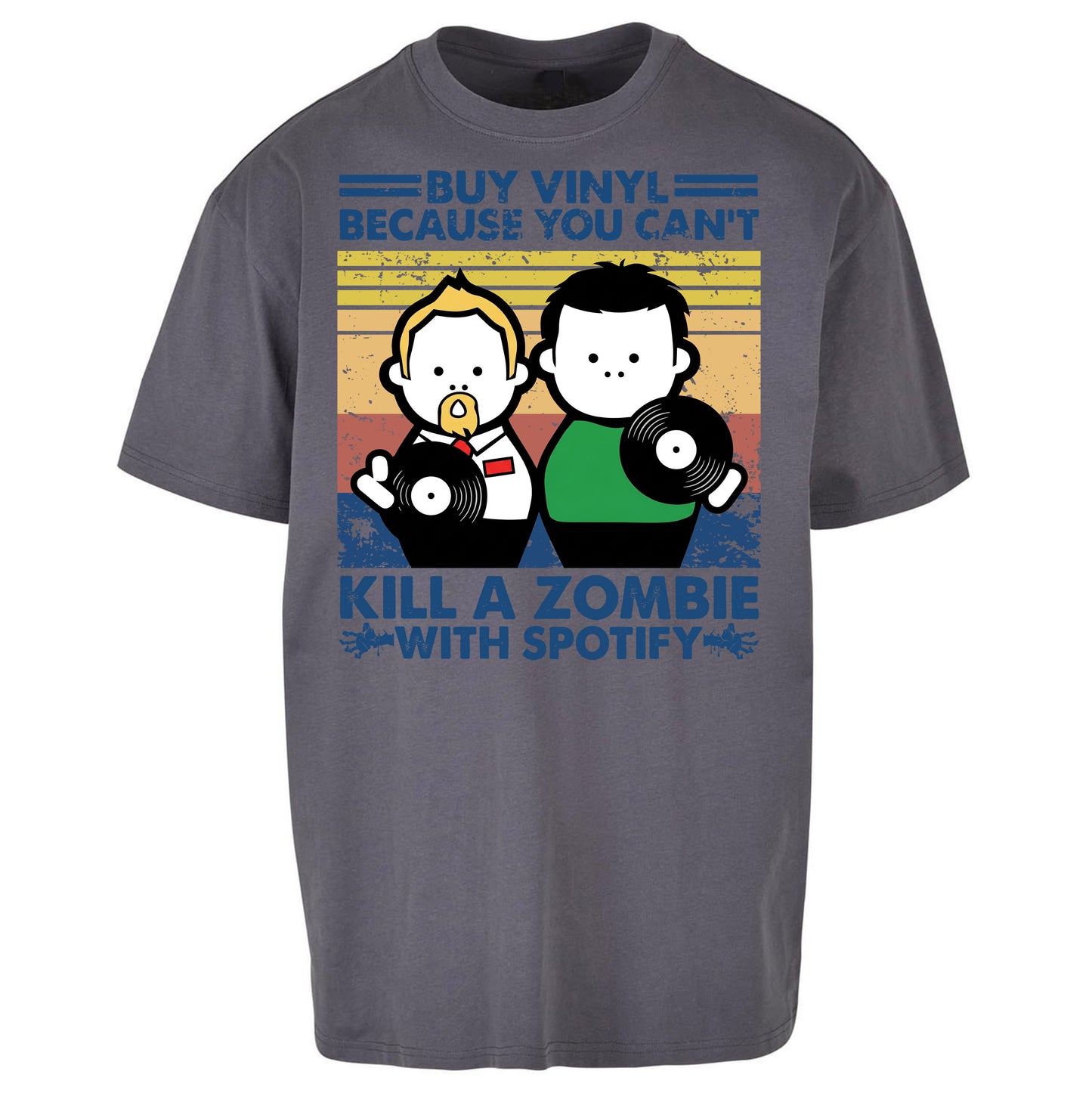 Buy Vinyl Recors Oversized T Shirt