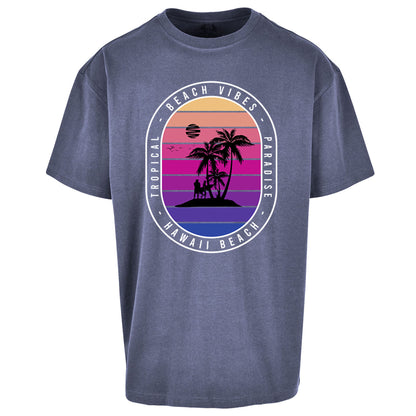 Hawaii Beach Oversized T Shirt