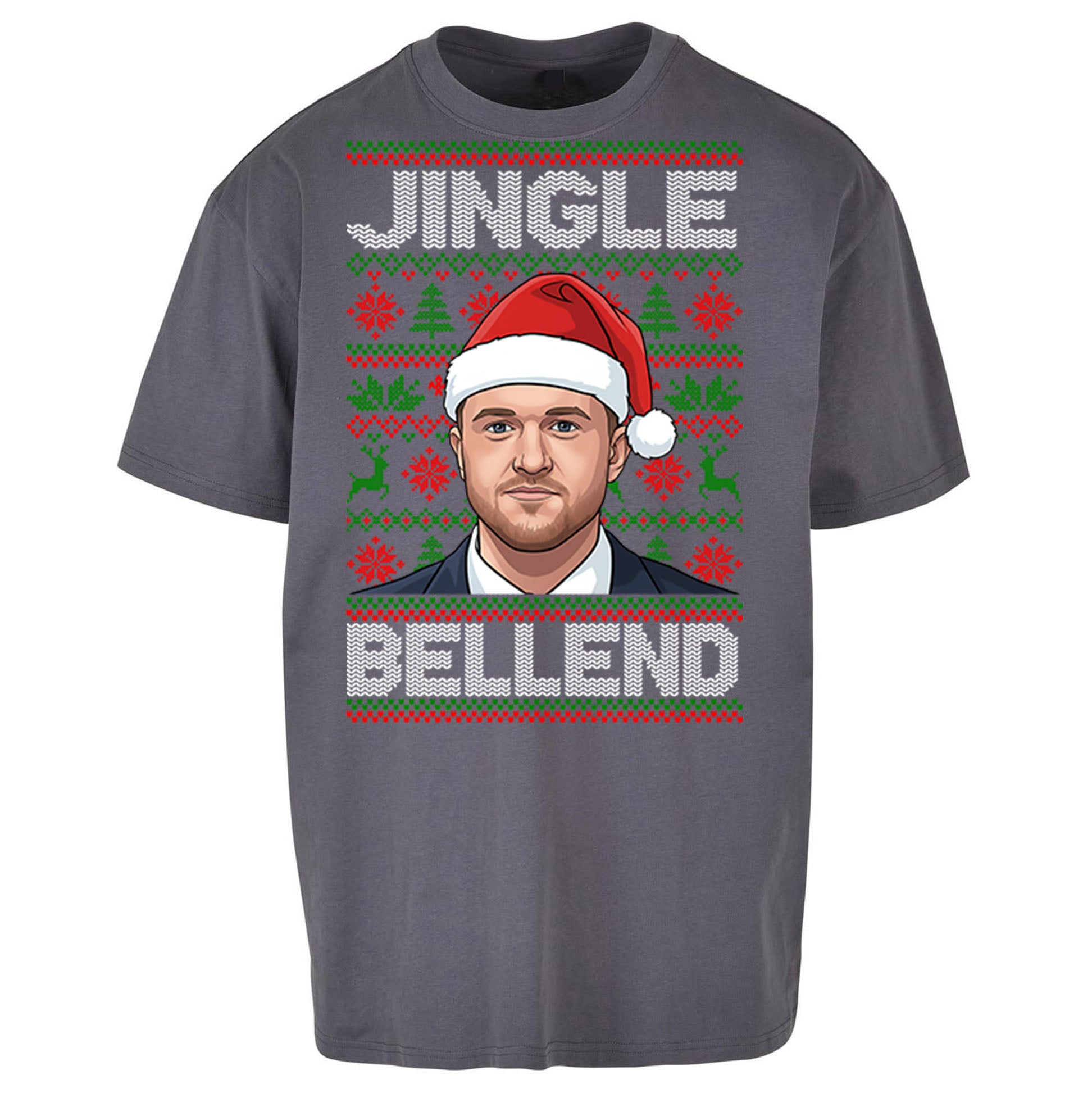 Tommy Robinson Jingle Bell Oversized T Shirt
