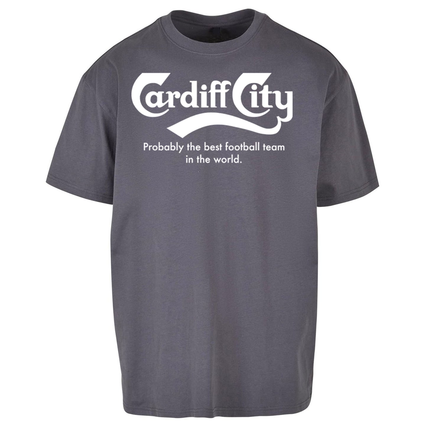Cardiff City FC Football Oversized T Shirt 