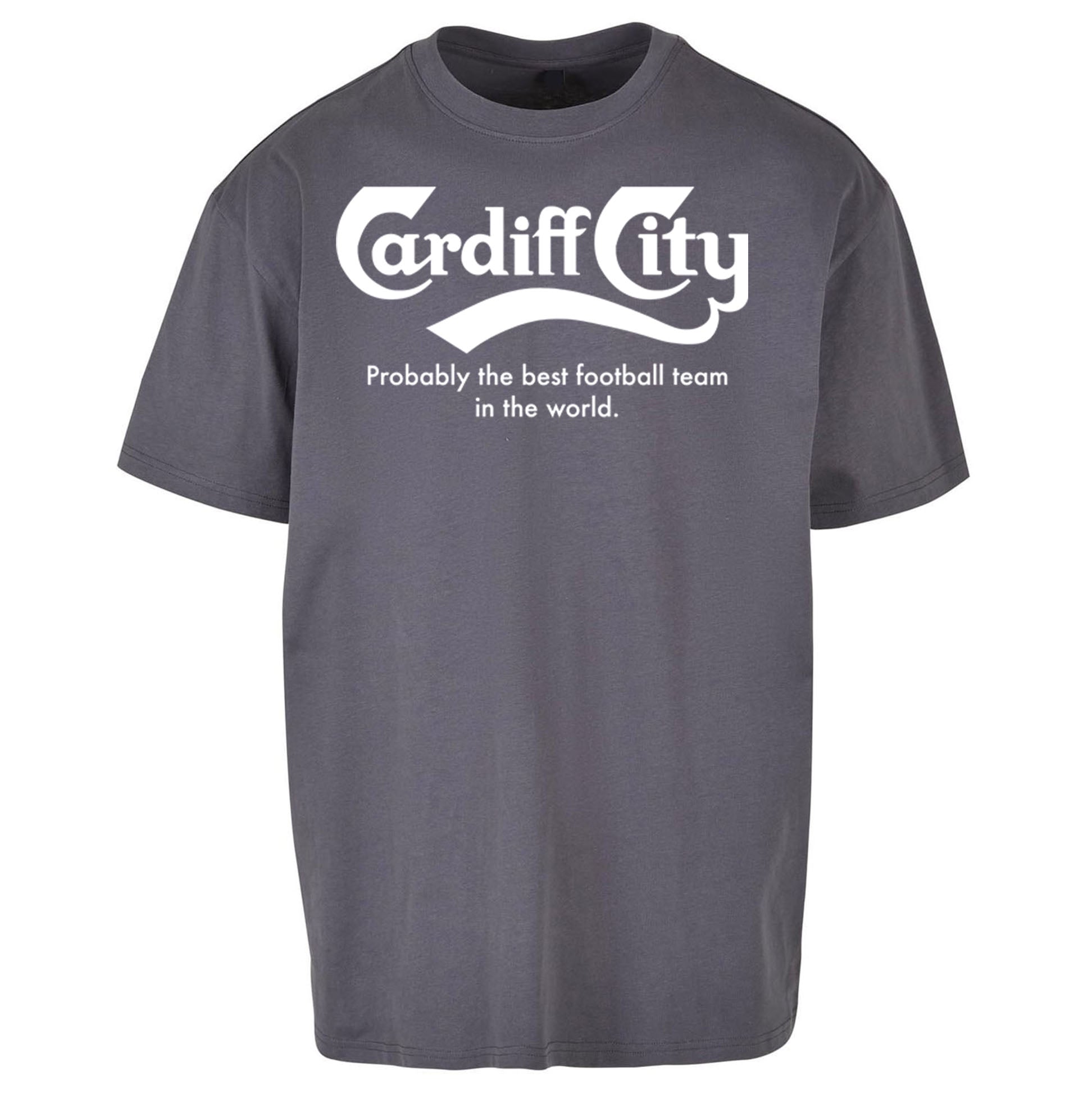 Cardiff City FC Football Oversized T Shirt 