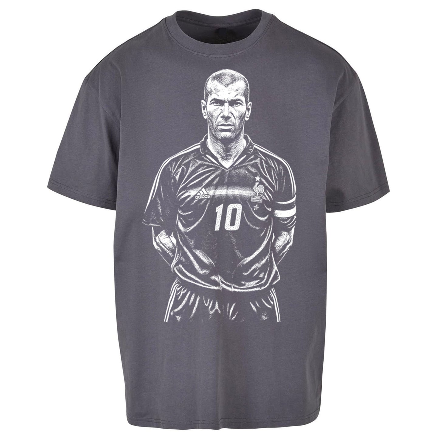 Zidane France 10 Oversized T Shirt