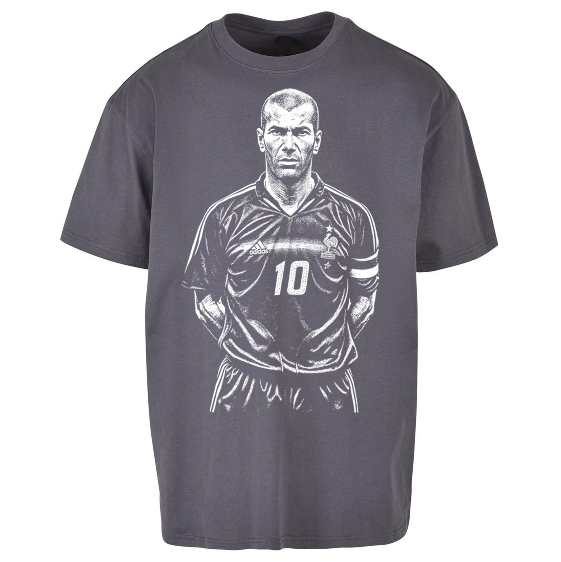 Zidane France 10 Oversized T Shirt