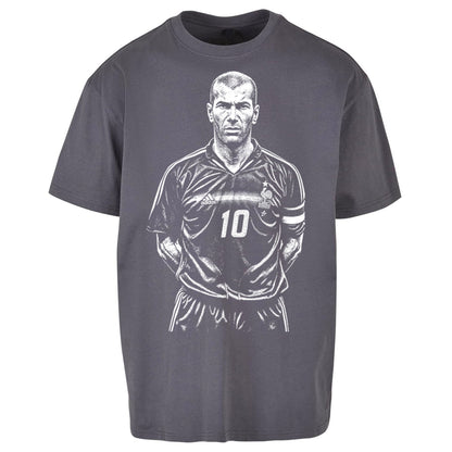 Zidane France 10 Oversized T Shirt