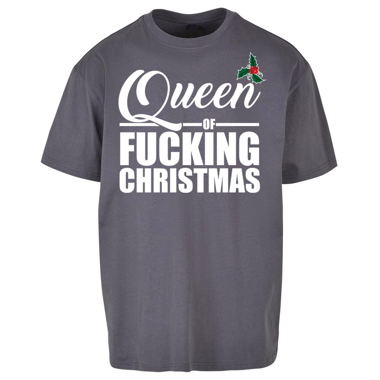 Nice Until Proven Naughty Oversized T Shirt