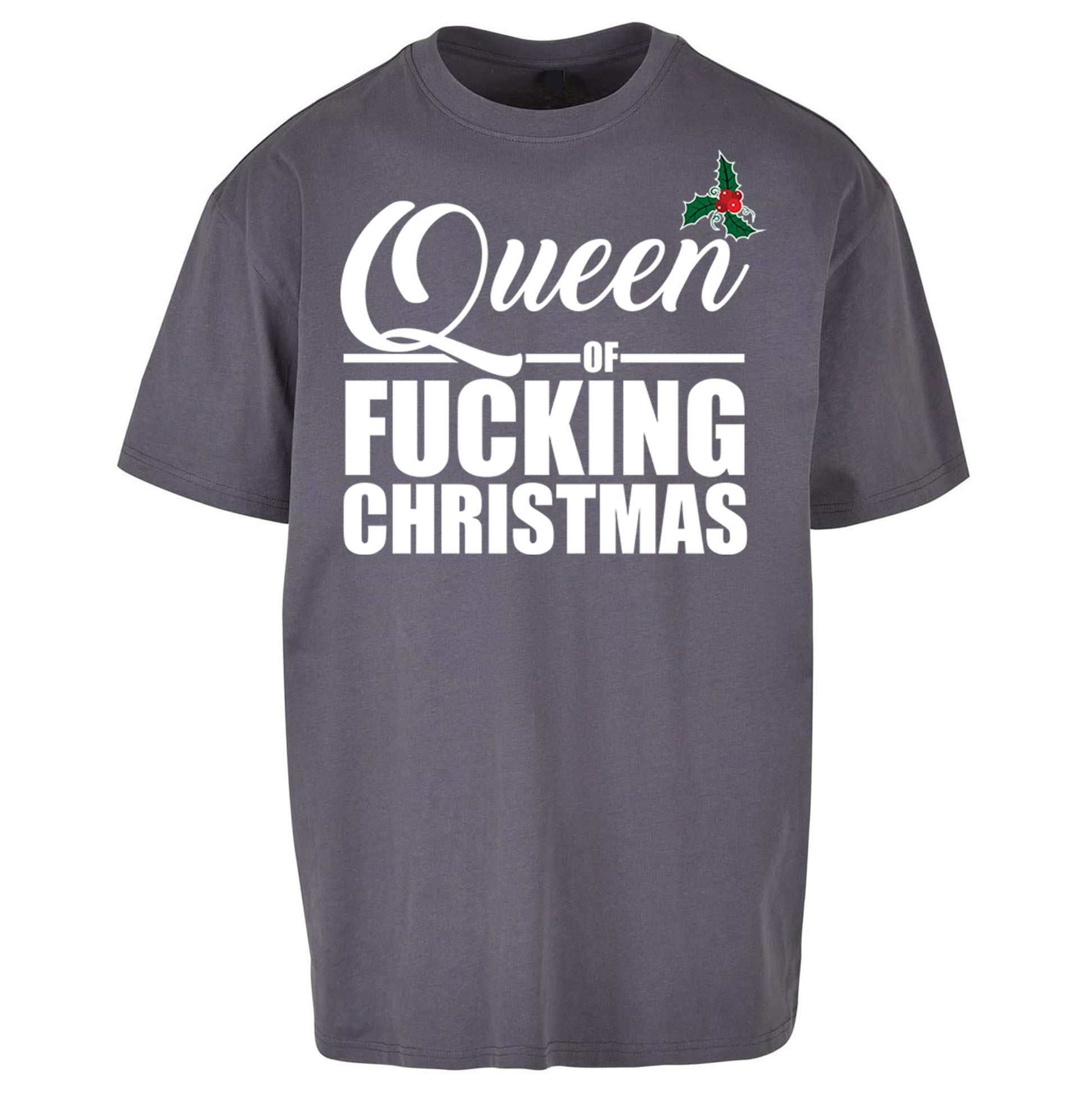 Nice Until Proven Naughty Oversized T Shirt