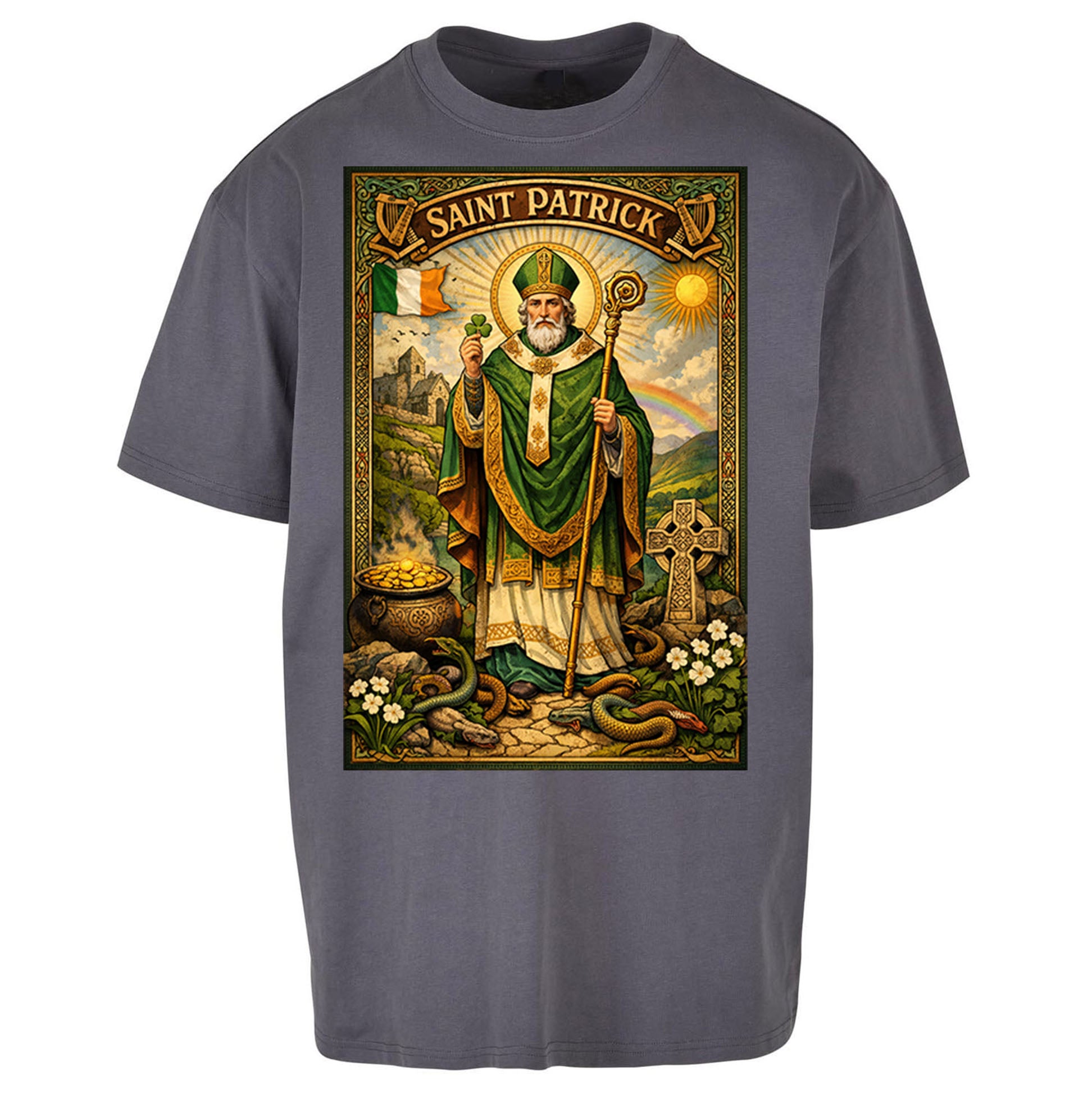 Saint Patrick Oversized T Shirt