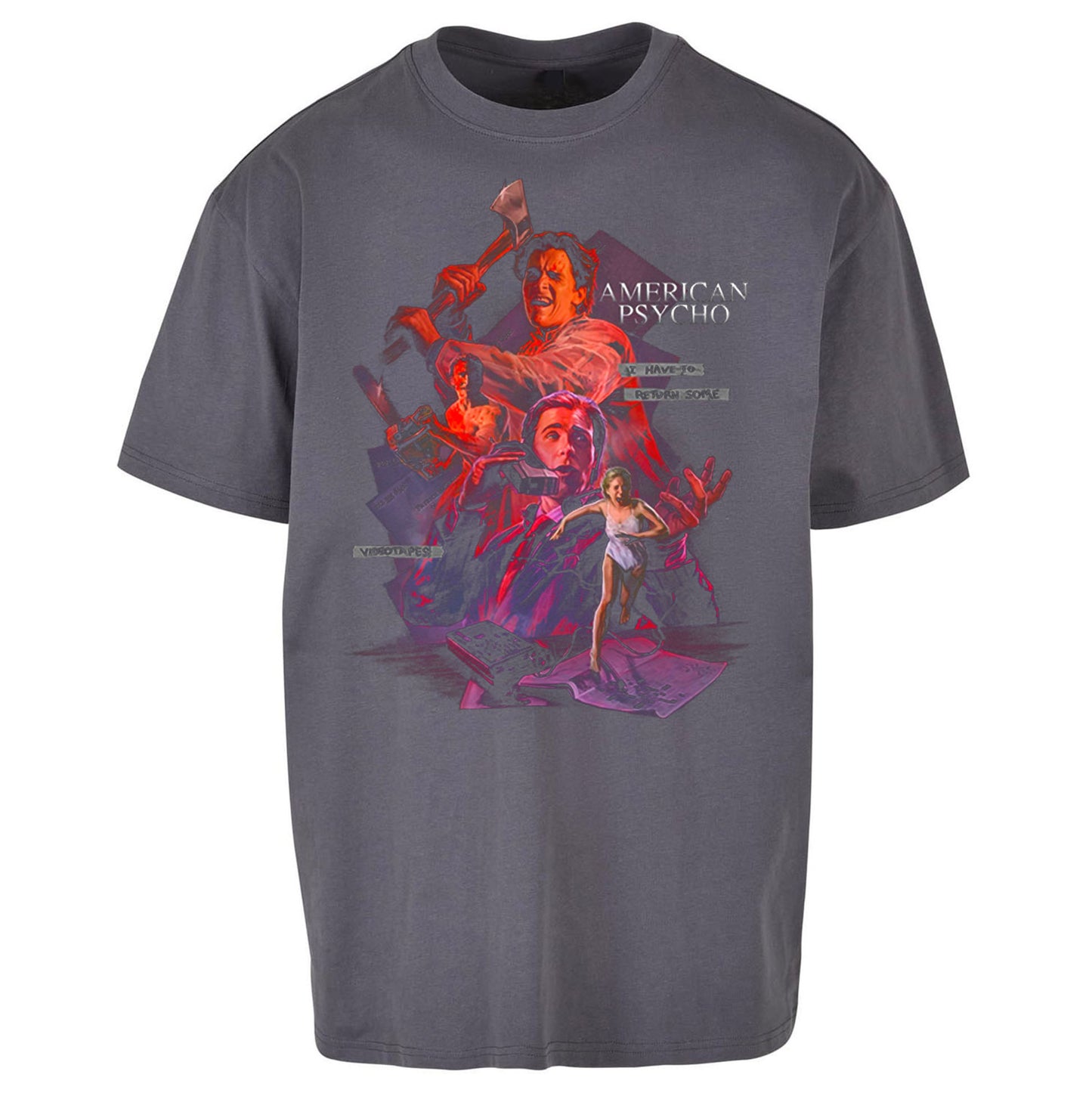 American Psycho Oversized T Shirt