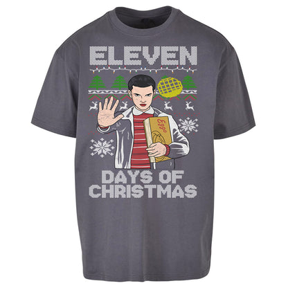 Eleven Christmas Oversized T Shirt