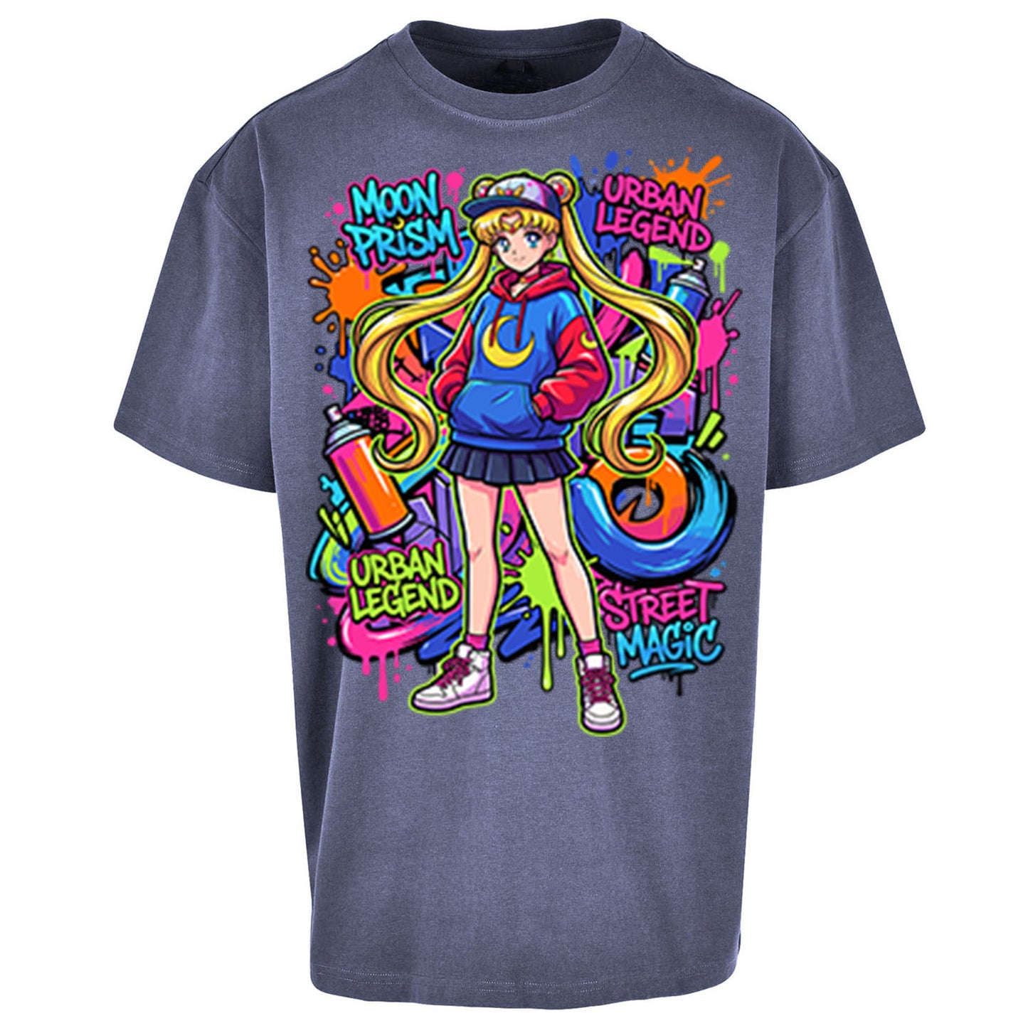 Moon Prism Power Oversized T Shirt