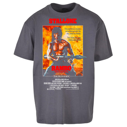 Rambo Movies Oversized T Shirt