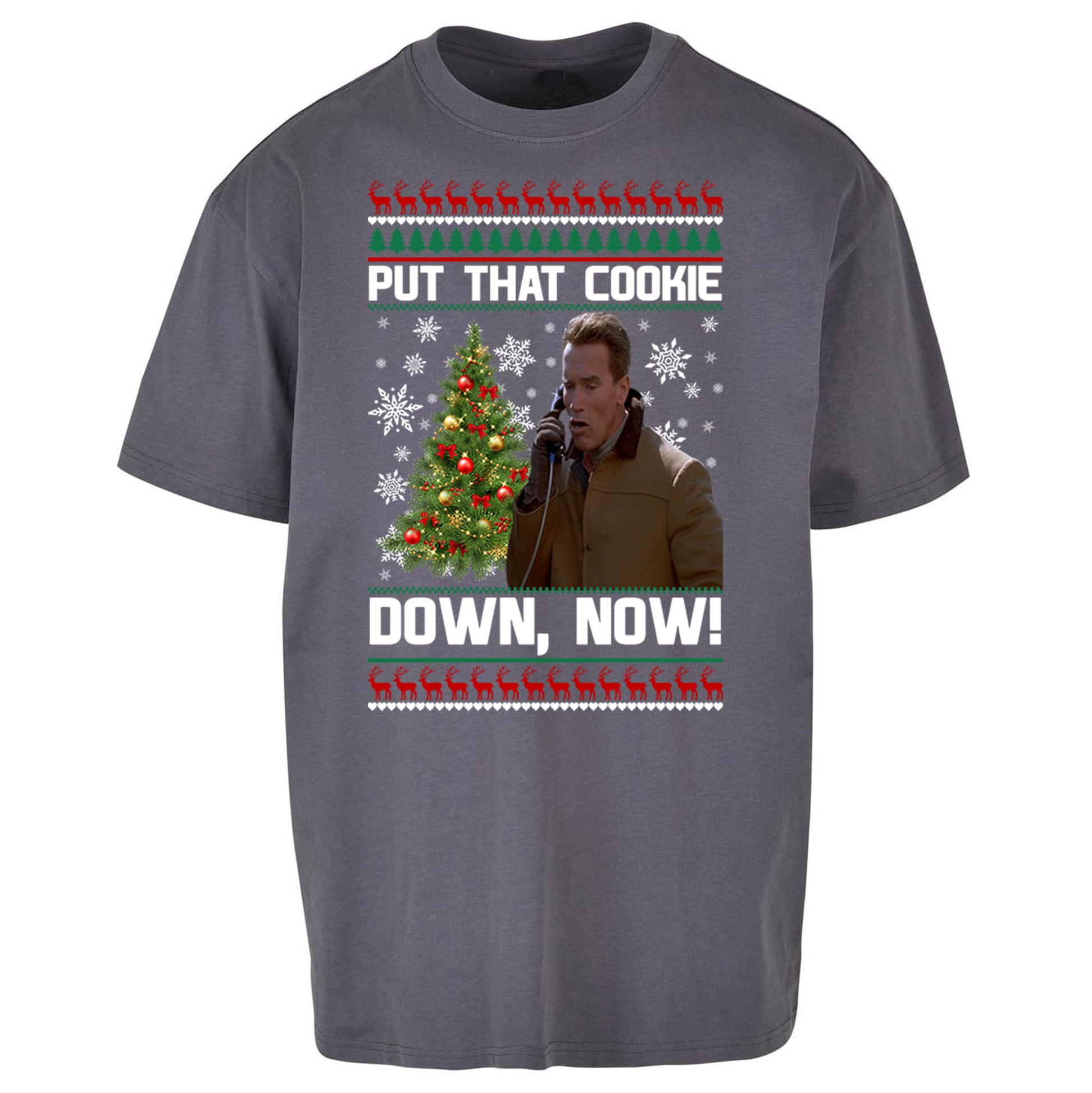 Arnie Christmas Oversized T Shirt
