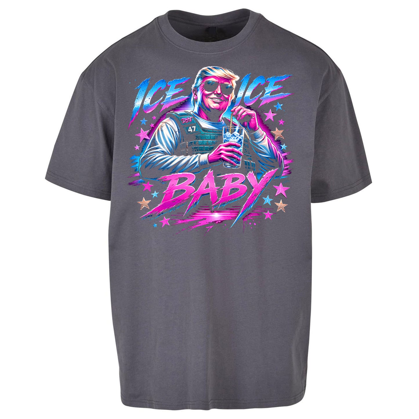 Donald Trump Ice Ice Baby Oversized T Shirt
