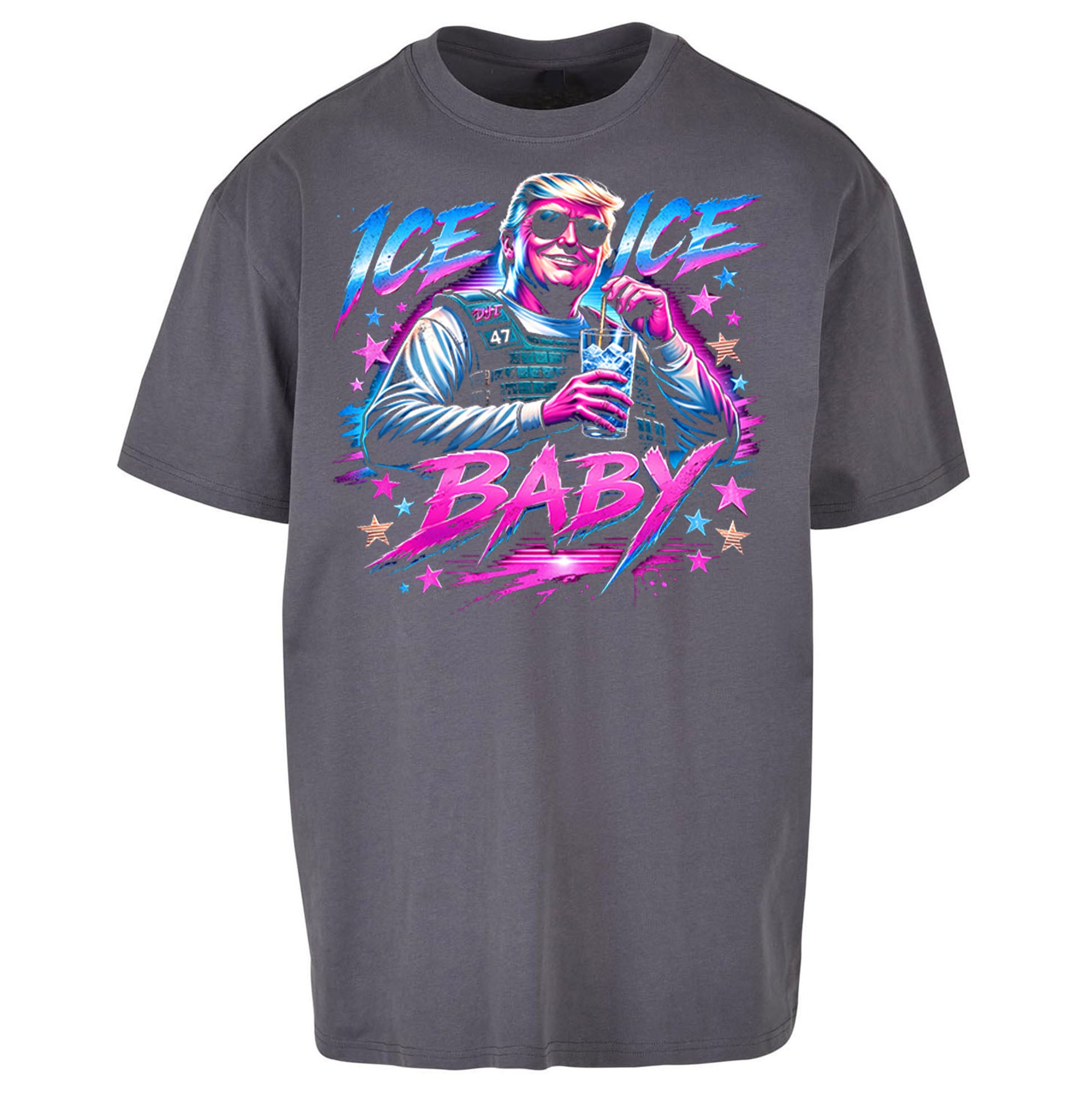 Donald Trump Ice Ice Baby Oversized T Shirt