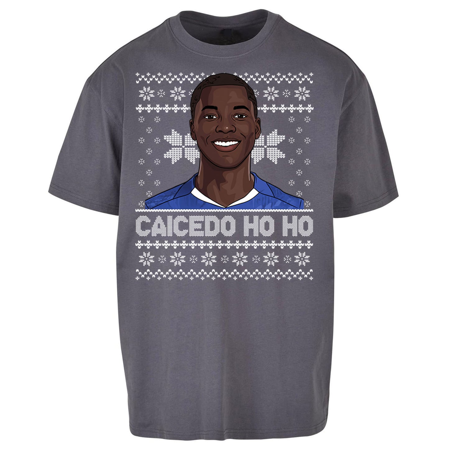 Moises Caicedo Christmas Oversized T Shirt 