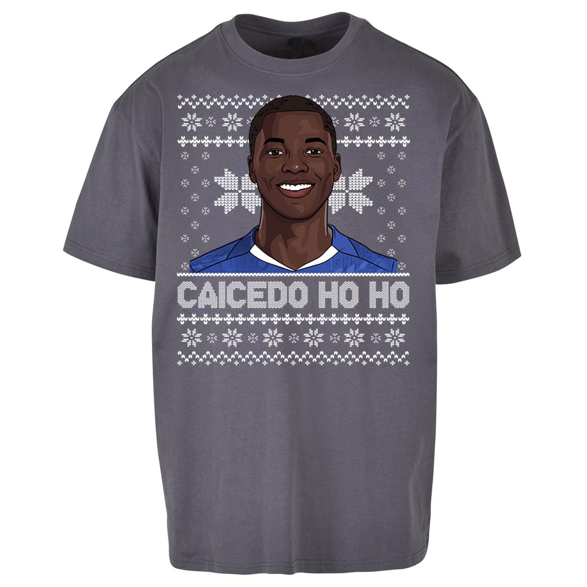 Moises Caicedo Christmas Oversized T Shirt 