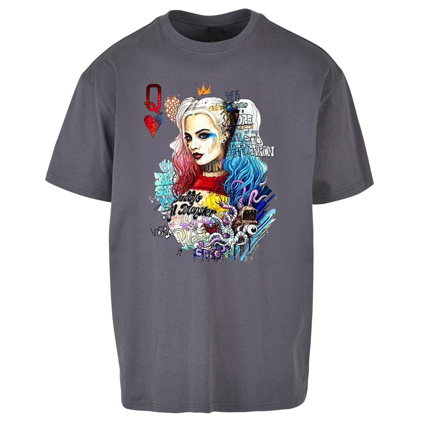 Harley Quinn Oversized T Shirt