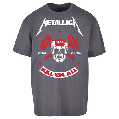 Metallica Seek Destroy Oversized T Shirt