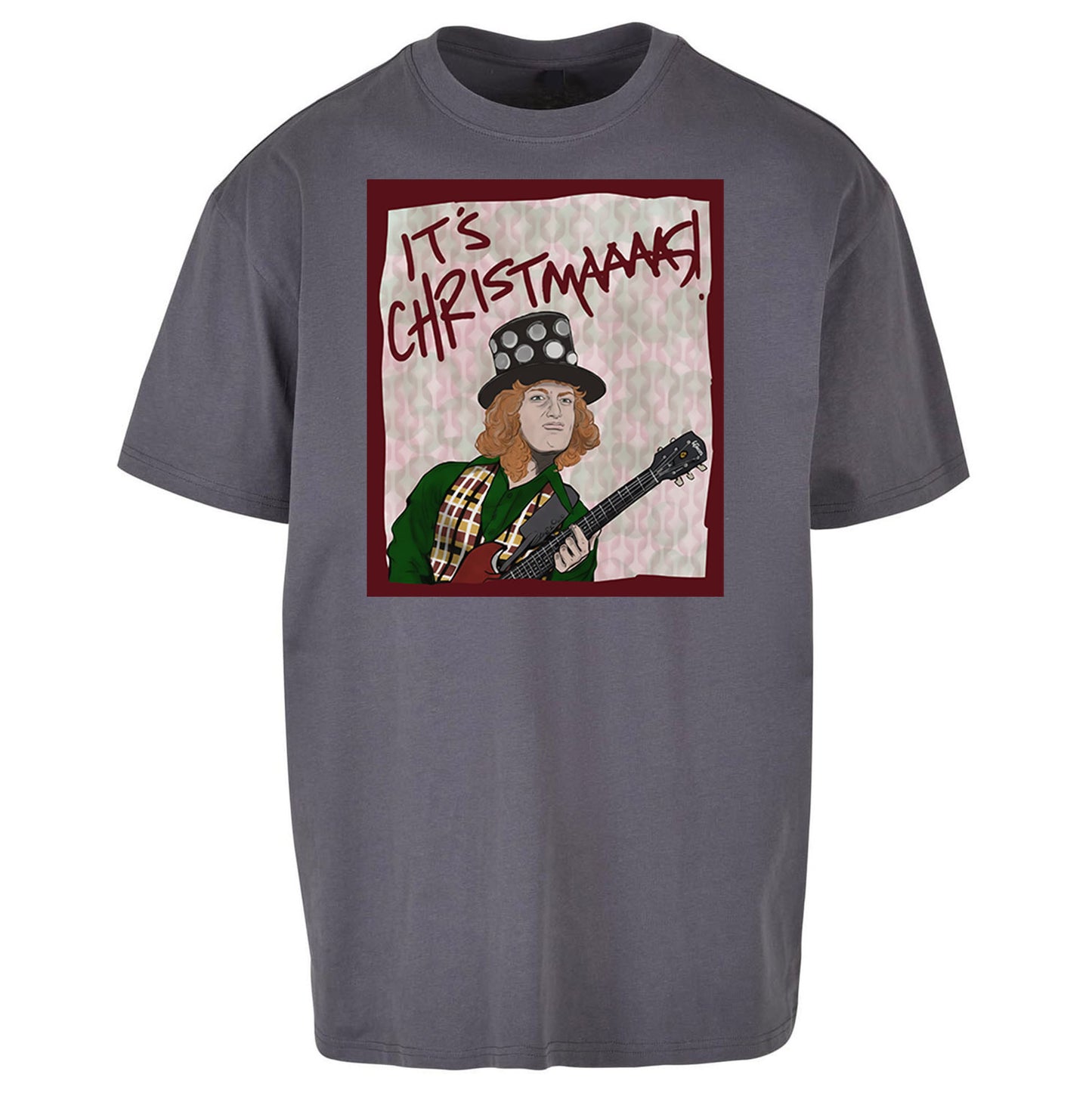 Noddy Holder Christmas Oversized T Shirt