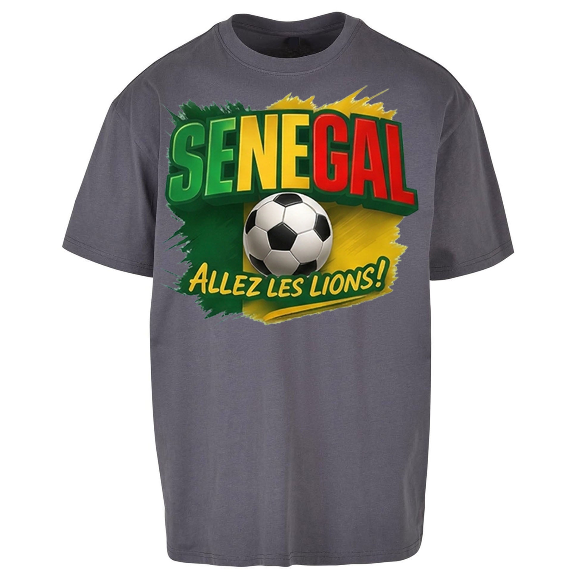 Senegal Retro World Cup Oversized T Shirt